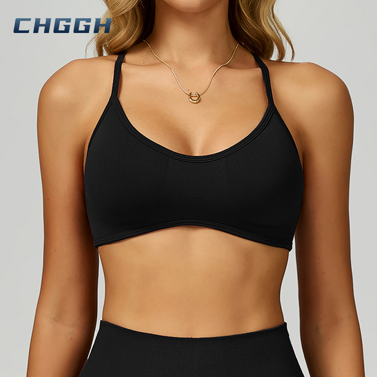 White Edge Yoga Fitness Top